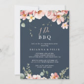 Eucalyptus Garden Floral I Do BBQ Verlovingsfeest Kaart (Voorkant)