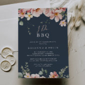 Eucalyptus Garden Floral I Do BBQ Verlovingsfeest Kaart