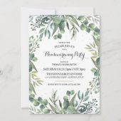 Eucalyptus Garden Housewarming Party Kaart (Voorkant)