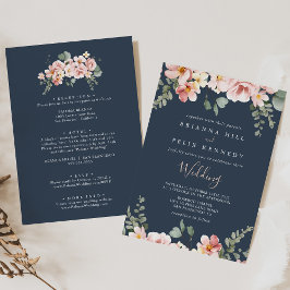 Eucalyptus Garden Roos Bloemen Voor & Achterkant H Kaart