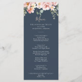Eucalyptus Garden Roos Bloemendiner Menu (Voorkant)