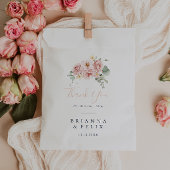 Eucalyptus Garden Roos Floral Dank u bruiloft Bedankzakje