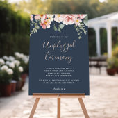Eucalyptus Garden Roos Floral Unplugged Ceremony Poster
