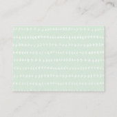 Eucalyptus garden-waterverf | Wenskaart Informatiekaartje (Achterkant)