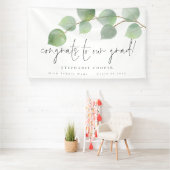 Eucalyptus Gefeliciteerd met Afstudeerder 2024 Afs Spandoek (Insitu)