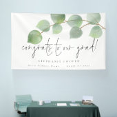 Eucalyptus Gefeliciteerd met Afstudeerder 2024 Afs Spandoek (Beurs)
