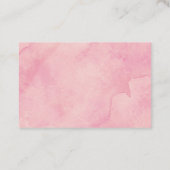 Eucalyptus Gentle roze counseling Ministry Visitekaartje (Achterkant)