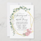 Eucalyptus Geometric Baby shower by Mail Kaart (Voorkant)