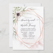 Eucalyptus Geometric Baby shower by Mail Kaart (Voorkant)