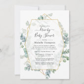 Eucalyptus Geometric Drive by Shower Kaart (Voorkant)