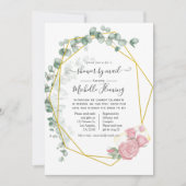 Eucalyptus Geometric Vrijgezellenfeest by Mail Kaart (Voorkant)