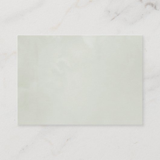 Eucalyptus Geometrisch Baby shower Luier Raffle Informatiekaartje (Achterkant)