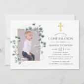 Eucalyptus Geometrische bevestiging Kaart (Voorkant)