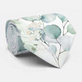 Eucalyptus gepersonaliseerd stropdas (Opgerold)