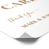 Eucalyptus Geschenken & Kaarten Teken Poster (Hoek)