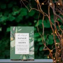 Eucalyptus Glow Gold Greenery Weddenschap Olive Gr