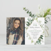 Eucalyptus gold elke leeftijd foto voor volwassene kaart (Staand voorkant)