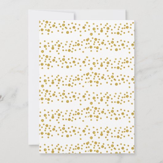 Eucalyptus Gold Foil Lijst Hallo World Baby Aankondiging (Achterkant)