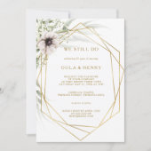 Eucalyptus Gold Geometric We doen nog steeds gelof Kaart (Voorkant)