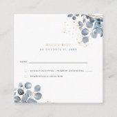 Eucalyptus Gold Glitter Code 01 - RSVP 2 Informatiekaartje (Achterkant)