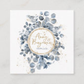 Eucalyptus Gold Glitter Code 01 - RSVP 2 Informatiekaartje (Voorkant)