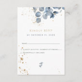 Eucalyptus Gold Glitter Code 01 - RSVP 3 Informatiekaartje (Achterkant)