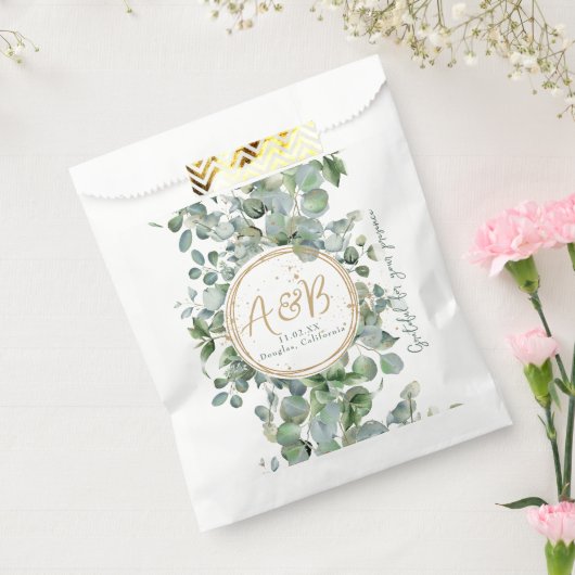 Eucalyptus Gold Glitter - Code 02 - b Bedankzakje (Gezegeld)