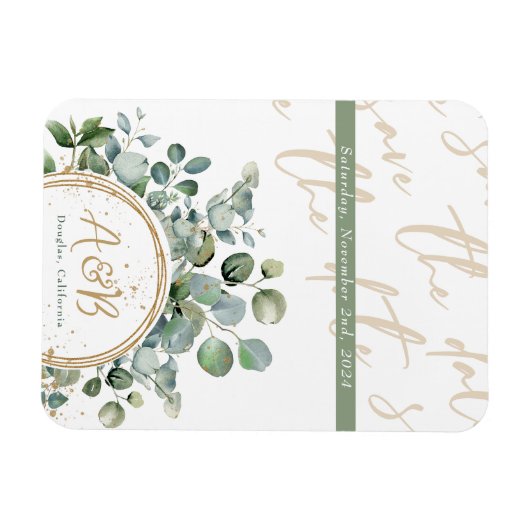 Eucalyptus Gold Glitter - Code 02 Magneet (Horizontaal)