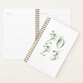 Eucalyptus Gold Greenery 2023 Elegant Chic Agenda (Display)