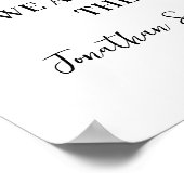 Eucalyptus Gold Kies een stoel, geen bijhuwelijk Poster (Hoek)