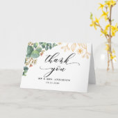 Eucalyptus Gold Leaves Kaart (Gele Bloem)