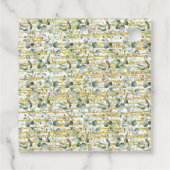 Eucalyptus Gold Love is het brouwen van thee douch Bedankjes Labels (Achterkant)