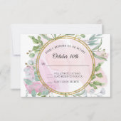 Eucalyptus Gold met ernstige lever RSVP-respons Ka Kaart (Voorkant)