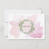 Eucalyptus Gold met ernstige lever RSVP-respons Ka Kaart (Achterkant)