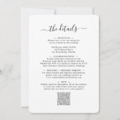 Eucalyptus Gold Metallic All in One Weddenschap Kaart (Achterkant)