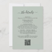 Eucalyptus Gold Sage All in One Details Weddenscha Kaart (Achterkant)