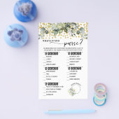 Eucalyptus Gold Wat is er in Purse Shower Game Kaa Flyer (Enkel)