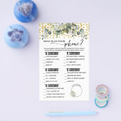 Eucalyptus Gold Wat is er op de telefoon Douche Ga Flyer (Enkel)