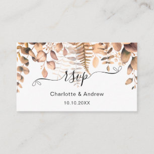 Eucalyptus golden bruiloft website RSVP QR code Informatiekaartje