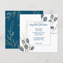 Eucalyptus Golden Garden Floral Wedding