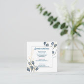 Eucalyptus Golden Garden Trouwaccommodatie Informatiekaartje (Staand voorkant)