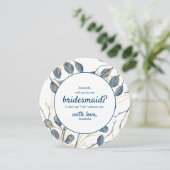 Eucalyptus Golden Garden zal je mijn Bridesmaid zi Kaart (Staand voorkant)