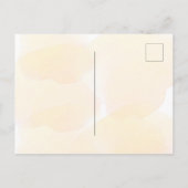 Eucalyptus golden glitter bruiloft behalve de datu aankondigingskaart (Achterkant)