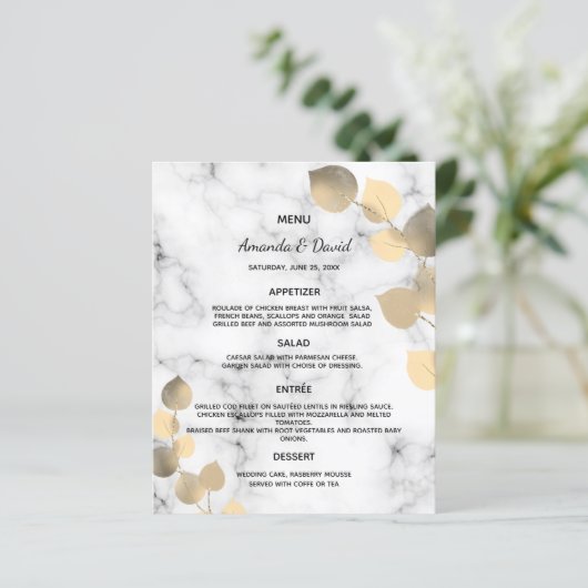 Eucalyptus golden marble botanical (Staand voorkant)