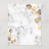 Eucalyptus golden marble botanical (Achterkant)