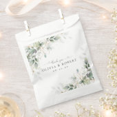 Eucalyptus Goud Bloemen Groen Bruiloft Favor Tasse Bedankzakje (Geknipt)