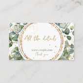 Eucalyptus goud glitter Code 02 alle details Informatiekaartje (Voorkant)