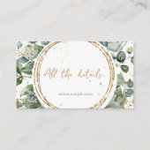 Eucalyptus goud glitter Code 02_b Alle details Informatiekaartje (Voorkant)