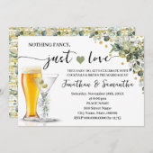 eucalyptus goud niets Fancy gewoon liefde elopemen Kaart (Voorkant / Achterkant)