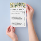 Eucalyptus Goud Over of Onder Douche Spel Kaart (Hand)